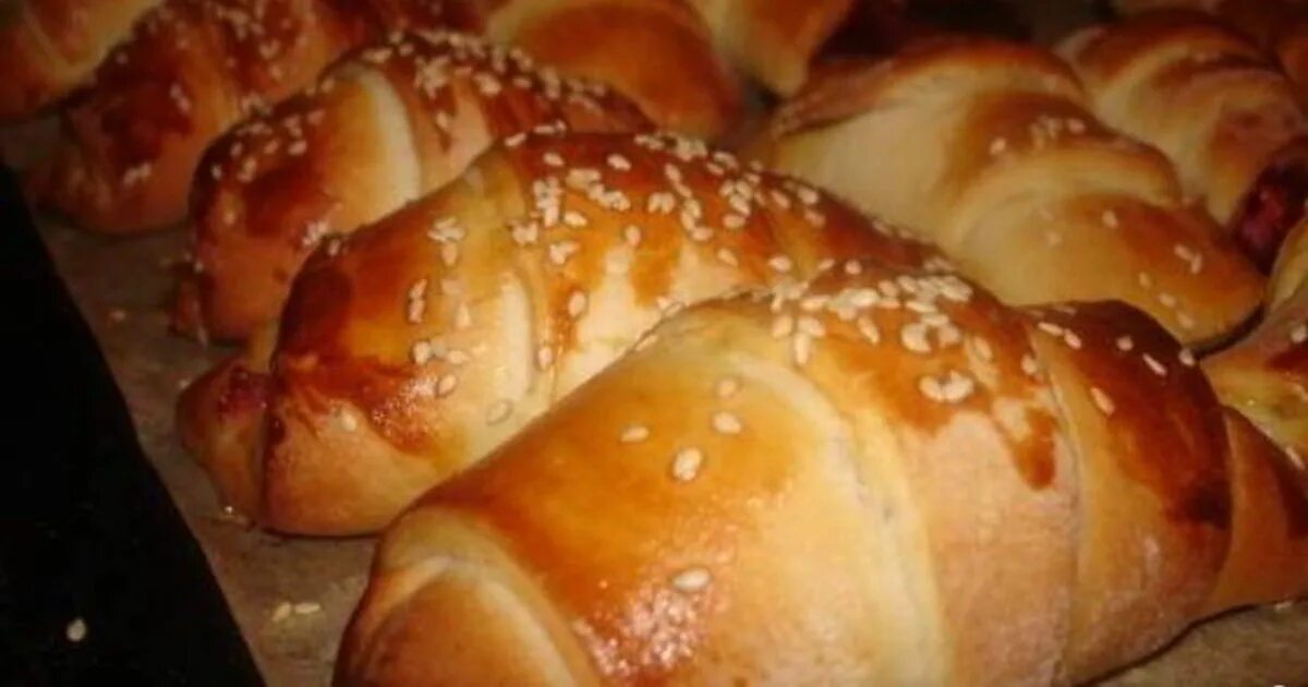 Круассаны без дрожжей