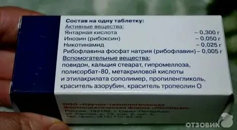 Инозин никотинамид рибофлавин торговое название