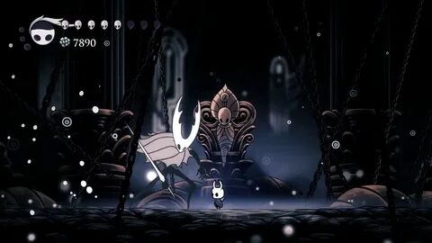 Синий камень на помосте hollow knight