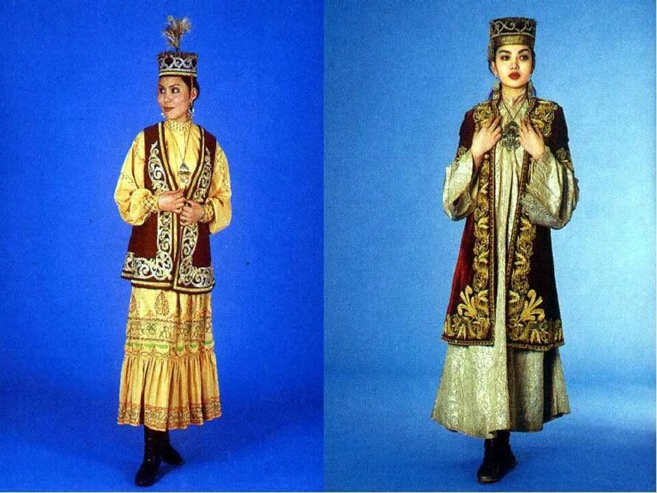 Казахский национальный костюм (68 фото): женский традиционный костюм казахов, на