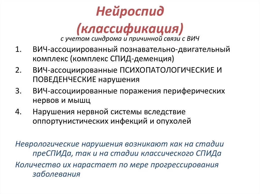 Нейроспид классификация. Клинические формы НЕЙРОСПИДА. Нейроспид неврология классификация. Нейроспид неврология клинические формы. Формы спида