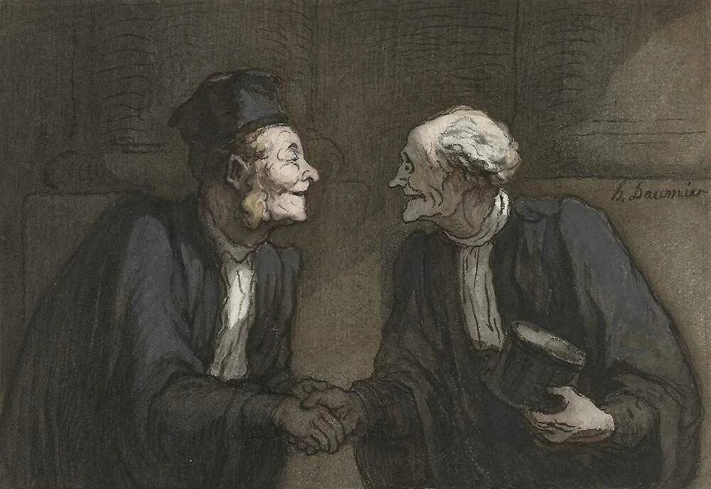 Sudact ru law. Оноре Домье (1808-1879). Домье картина адвокат. Оноре Домье художник.