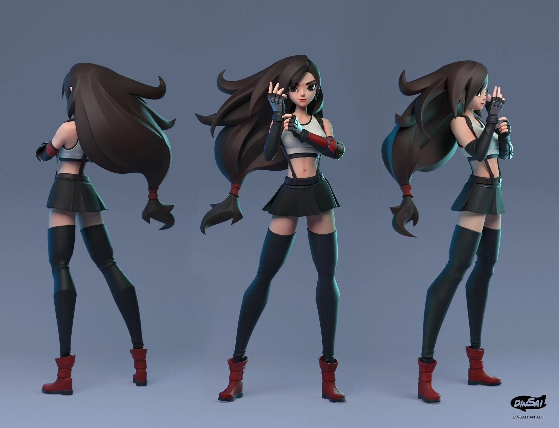 3d game character