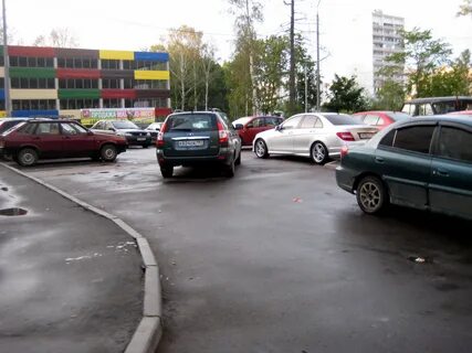 Штраф за парковку на тротуаре в москве