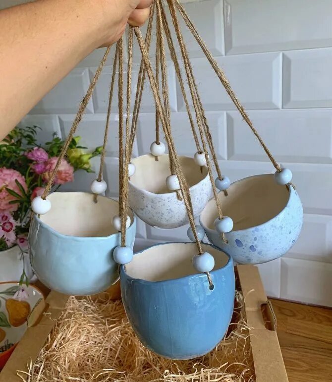 кашпо подвесное самому. необычные подвесные кашпо. подвесное кашпо для цветов. кашпо подвесное самому. подвесные горшки для цветов.