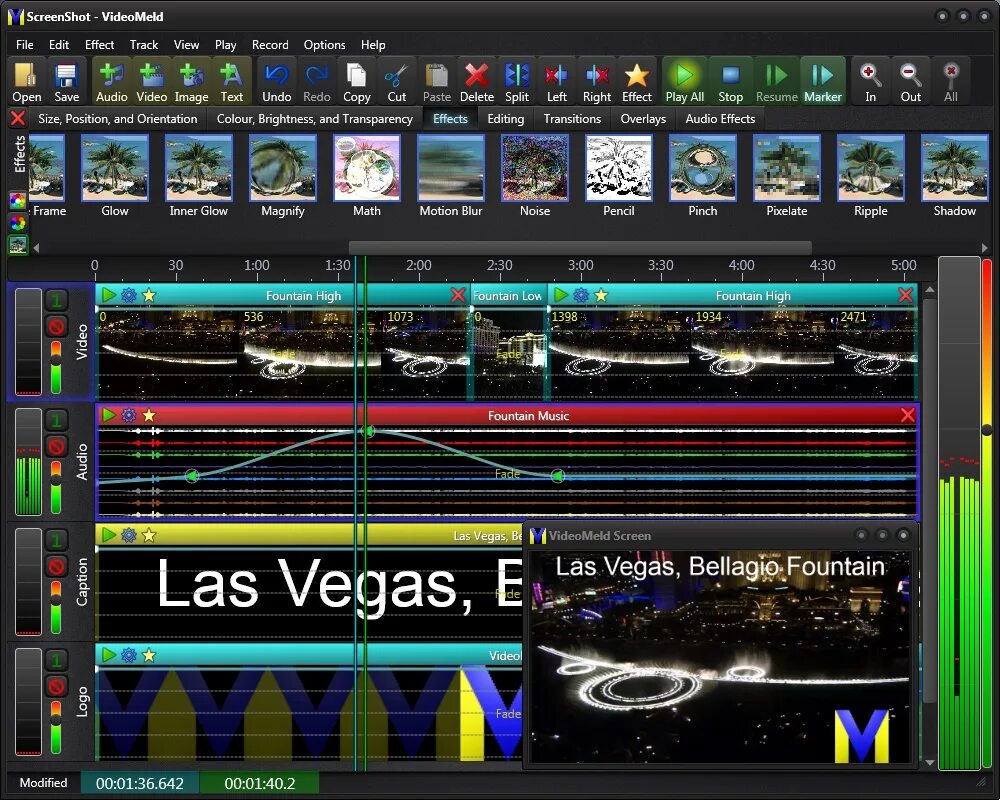 Video editor effect. Goldwave 6.68. multitrack player. videomeld android. in shot video editor.