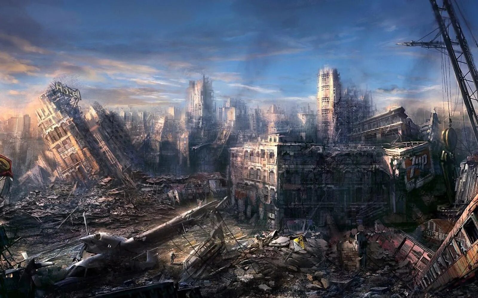 Destroyed town. Разрушенная Москва метро 2033. Метро 2033 Москва Сити. Метро 2033 Москва. Разрушенный город метро 2033.