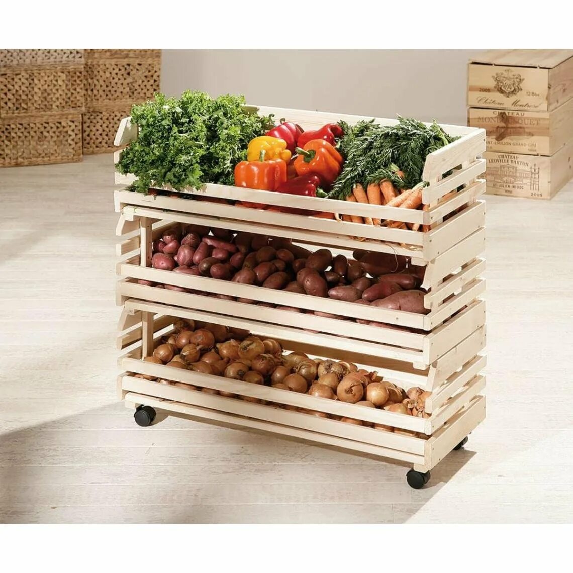 Ящики для овощей и фруктов купить. Ящик для хранения овощей. Выдвижные ящики для овощей. Овощи в ящике. Этажерка для хранения овощей.
