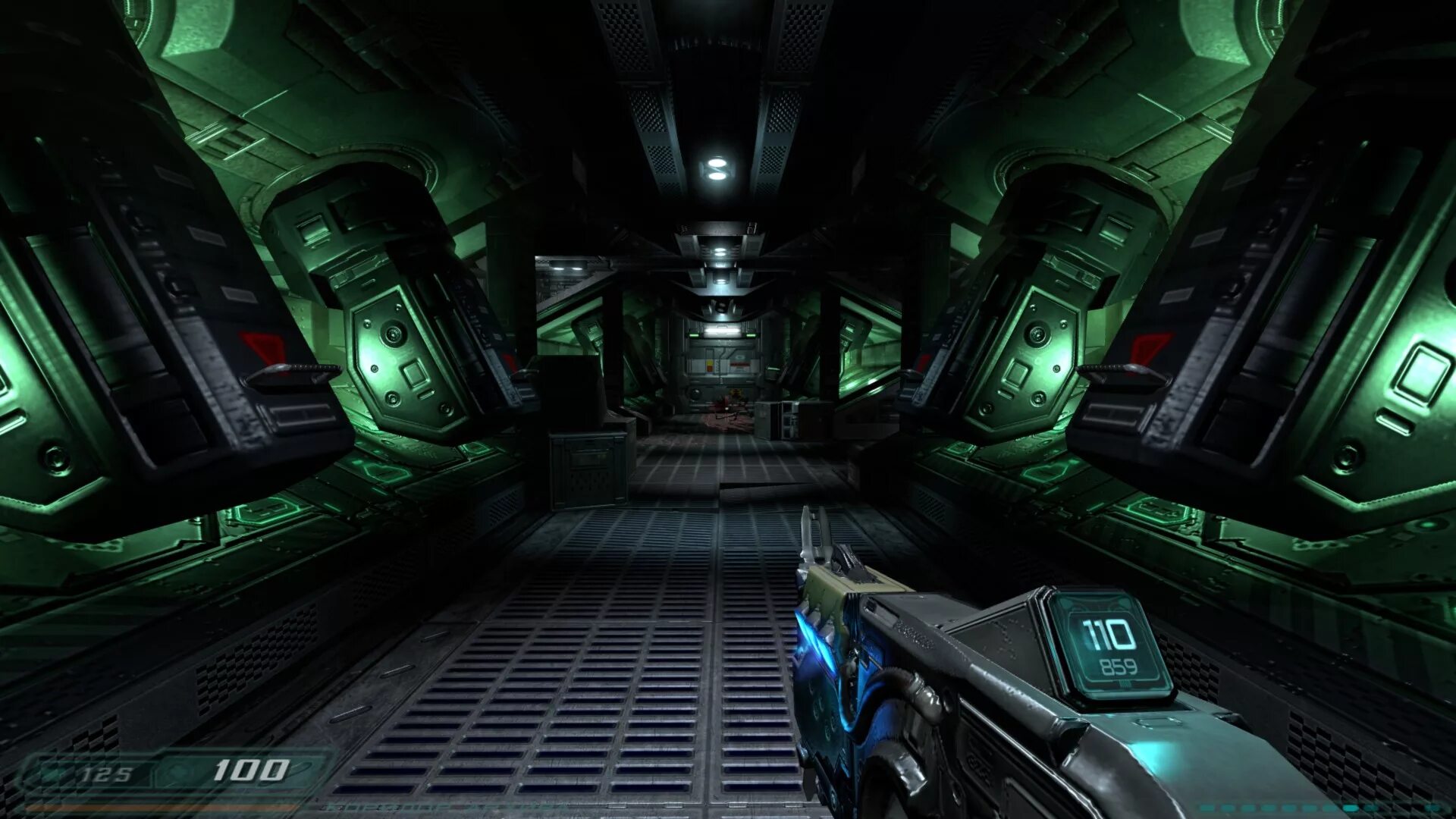 Установить игру дум. Doom 3 робот.