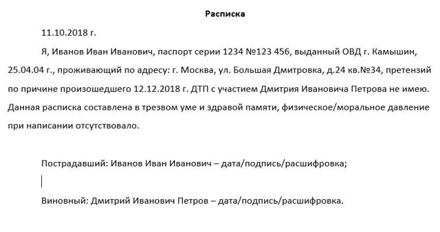 Расписка об уведомлении о расторжении брака. Расписка о получении искового заявления о расторжении брака. Расписка об отказе от имущества. Расписка образец.