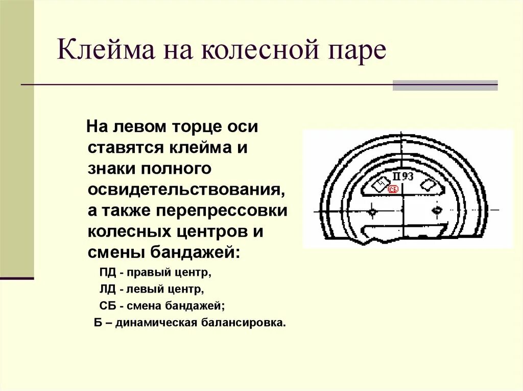 Клейма колесных пар тепловоза. Знаки и клейма на торцах осей колесных пар. Клеймение оси колесной пары. Знаки маркировки и клейма на оси колесной пары. Бирки на колесных парах