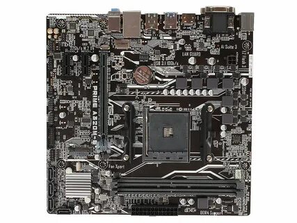 Материнская плата asus prime a320m e