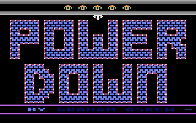 Do not power down. Atari 400/800/xl/xe. atari 400/800. power down. panther mastertronic.