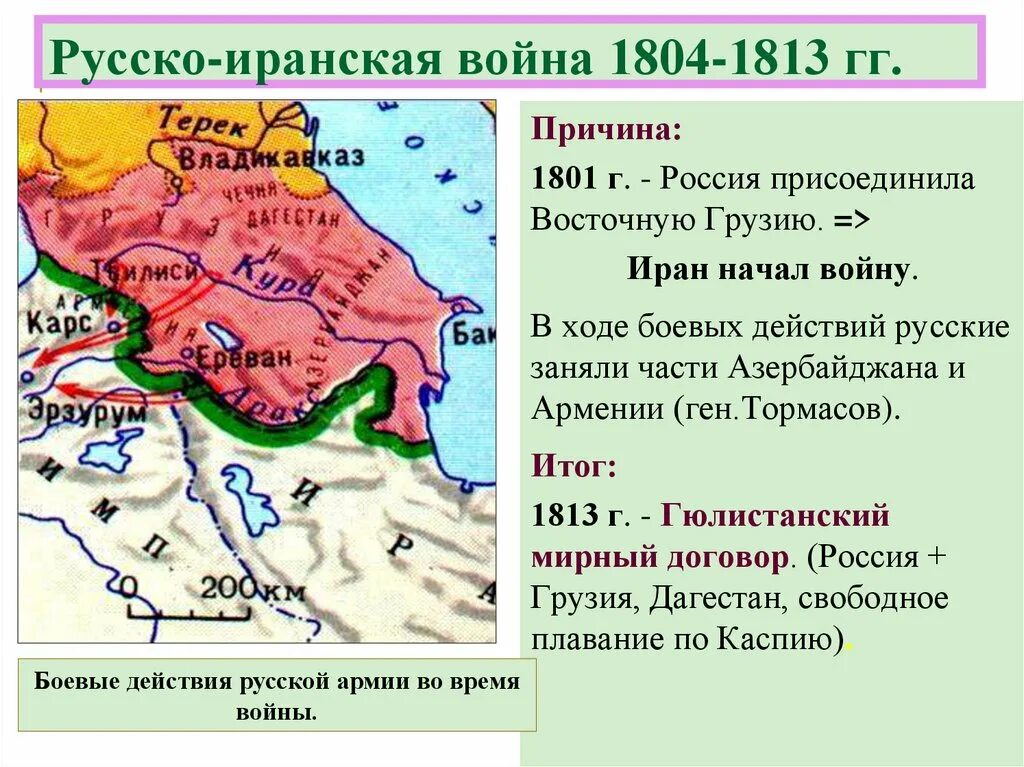 Итоги русско иранской войны