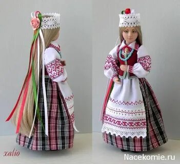 Кукла в белорусском национальном костюме