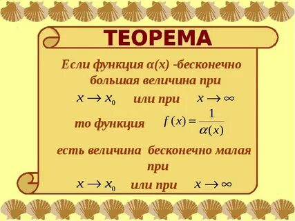 Ограниченная функция на бесконечно малую
