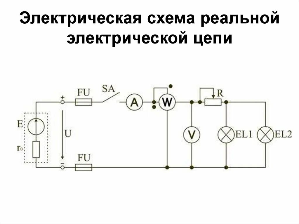 Правильная схема электрической цепи. Монтажная схема эл цепей. Простая схема электрической цепи 8 класс физика. Резистор на схеме электрической цепи. Принципиальная схема электрической цепи с лампочкой.