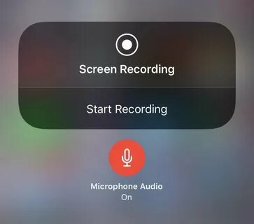 Видео с экрана ios