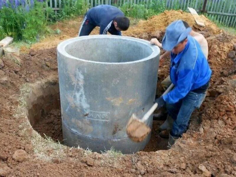 Выкопали колодец воды. Копка котлована под септик. Копка колодцев. Рытье колодцев. Ручная копка колодцев.