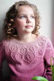 Джемпер девочка спицами 8 лет