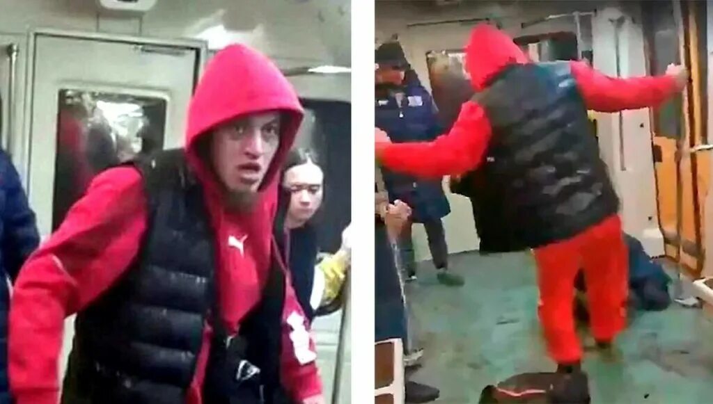 Толпа в автобусе избила мужчину. Избили в Московском метро.