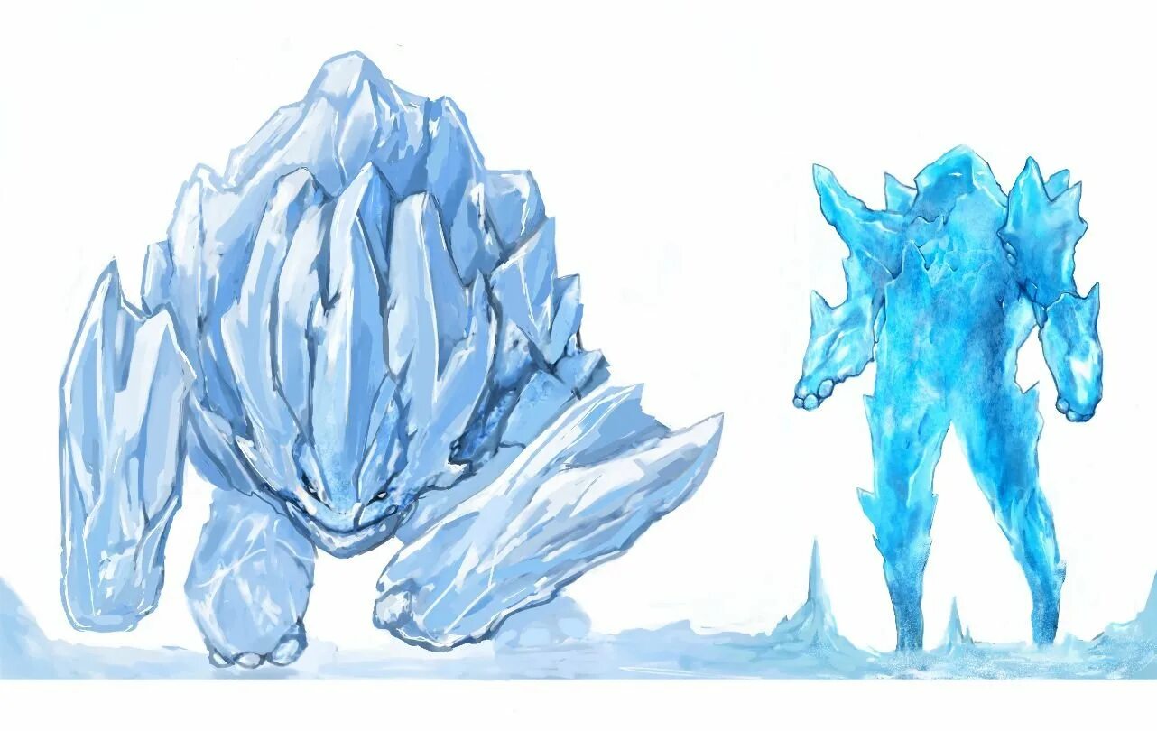 Ведьмак 3 элементали. Ледяной голем Ice Golem. Ледяной Элементаль фэнтези голем. Голем Элементаль Кристалл. Fantasy Элементаль ледяной.