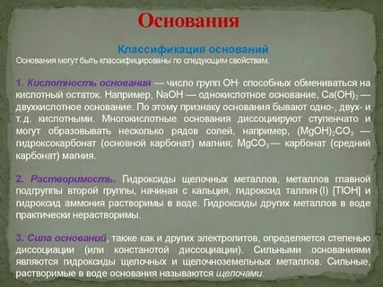 Гидроксид аммония сильное или слабое основание