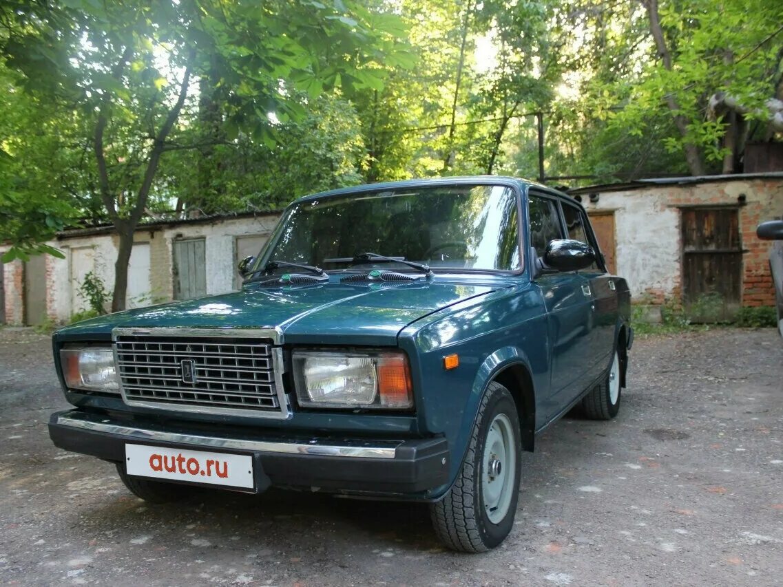 ВАЗ 2107 зеленый 1999. ВАЗ 2107 1999 года.