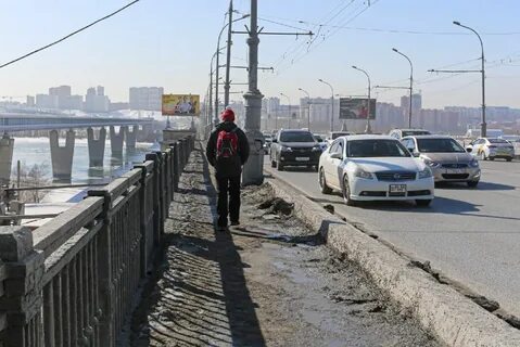 Ремонт октябрьского моста в новосибирске