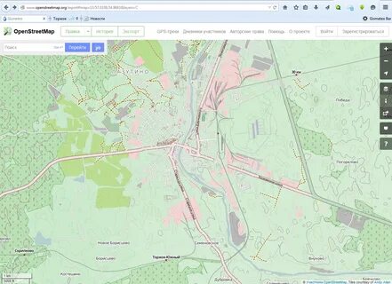 Топографическая карта московской