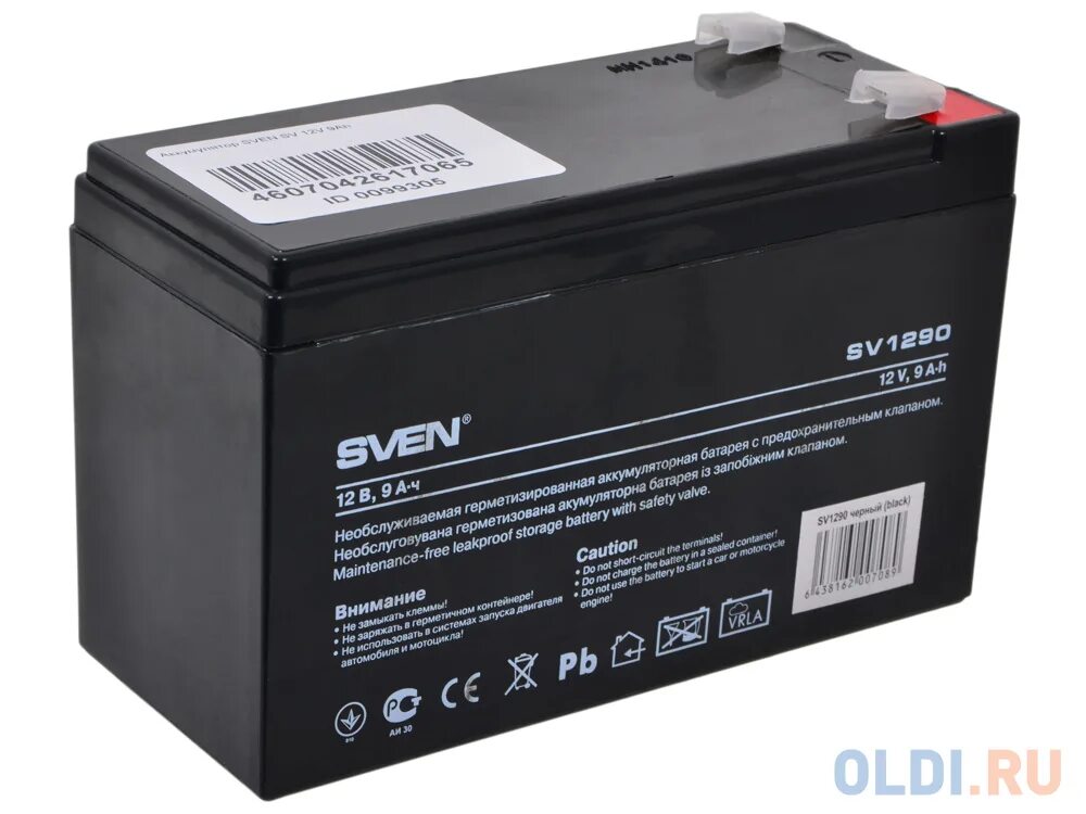 Sv 12v. ИБП Sven SV 1290 (12v 9ah). Батарея Sven sv1290 12v 9ah. Аккумуляторы Sven 12v 9ah. Батарея ИБП Sven sv1290.