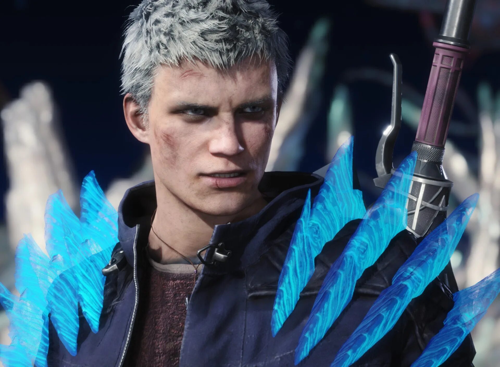 Дел май край. DMC 5. Devil May Cry 5 Nero. Неро Devil May Cry 5. Неро Devil May Cry.