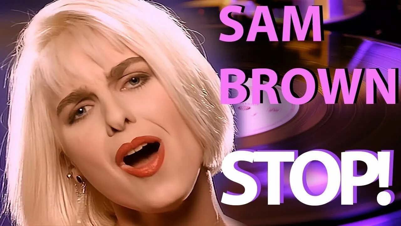 Песня sam brown. Сэм Браун. Сэм Браун певица. Sam Brown (1988). Sam Brown stop 1988.