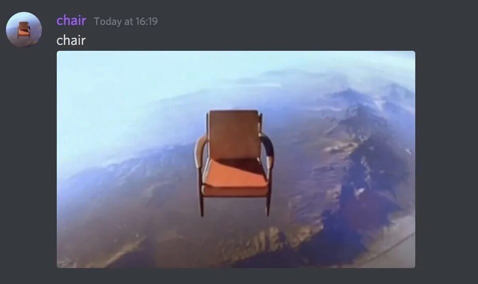 Со стула лечу