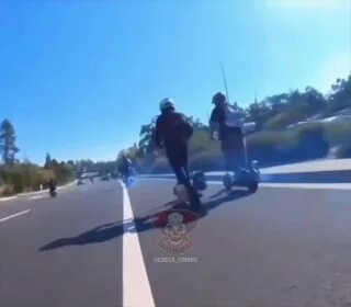 Расстрел самокатчиков