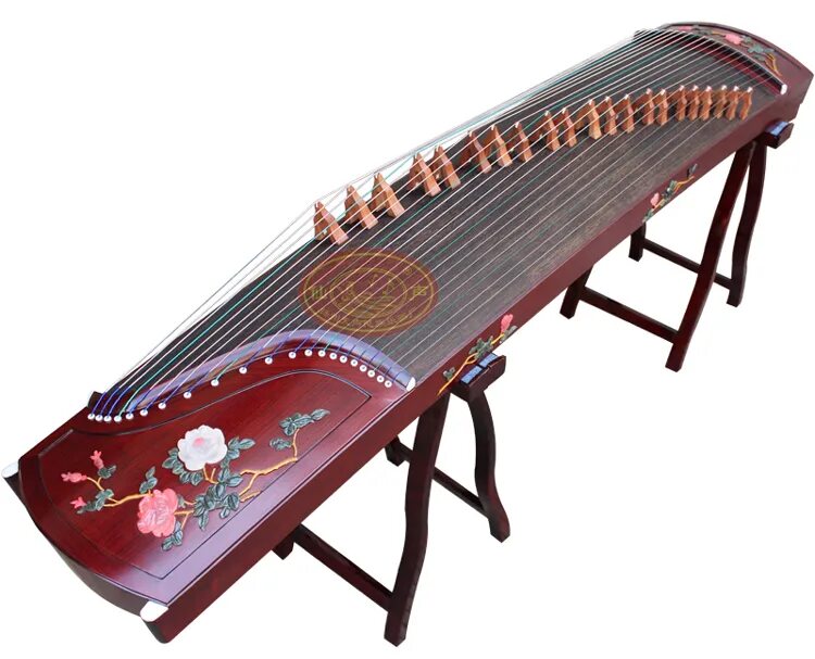 Guzheng Ornately Designed Musical Instrument