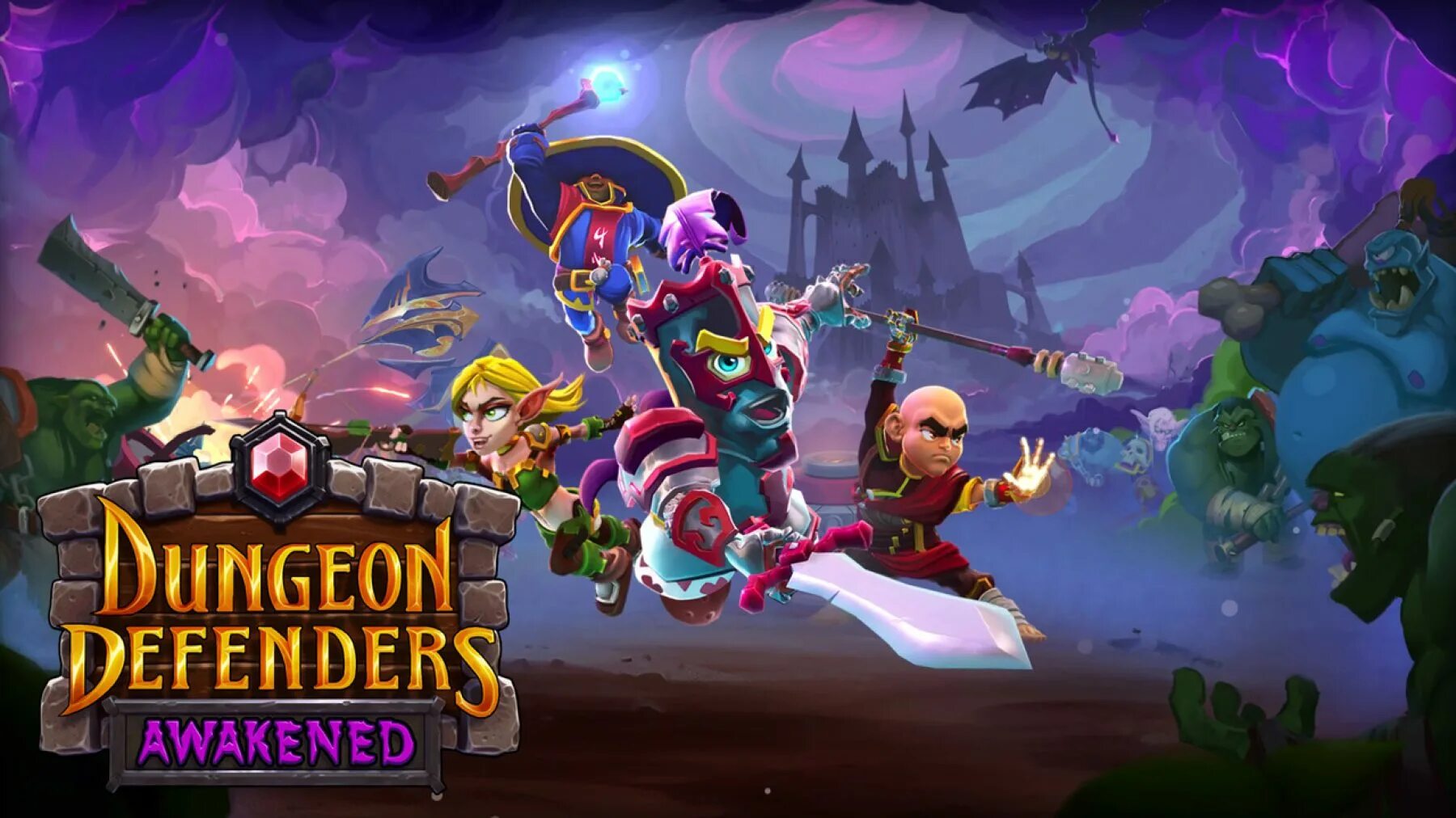 Awakened defender. Дунгеон дефендерс. Dungeon Defenders II. Dungeon Defenders варкрафт. Dungeon Defenders Awakened.