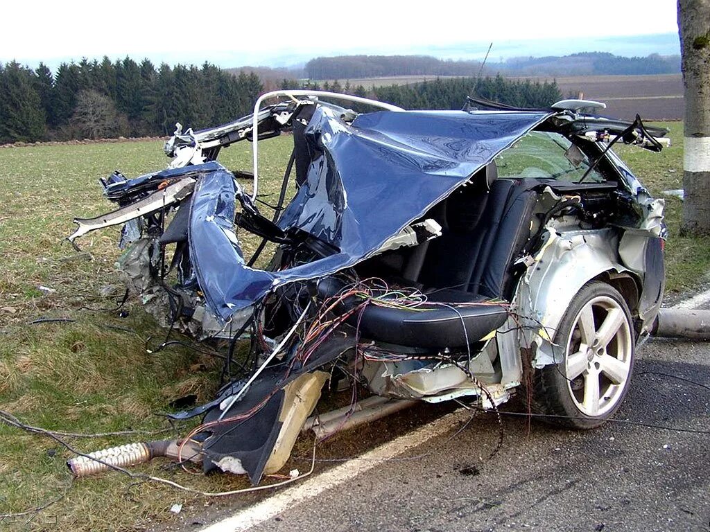 Audi rs6 crash.