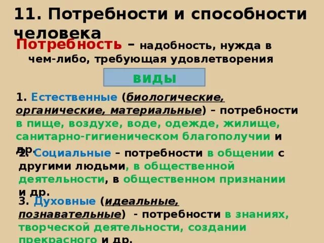 Характеристика способностей человека обществознание егэ. Потребности и способности человека. Потребности и возможности человека Обществознание. Потребности и способности Обществознание. Потребности и способности человека Обществознание.