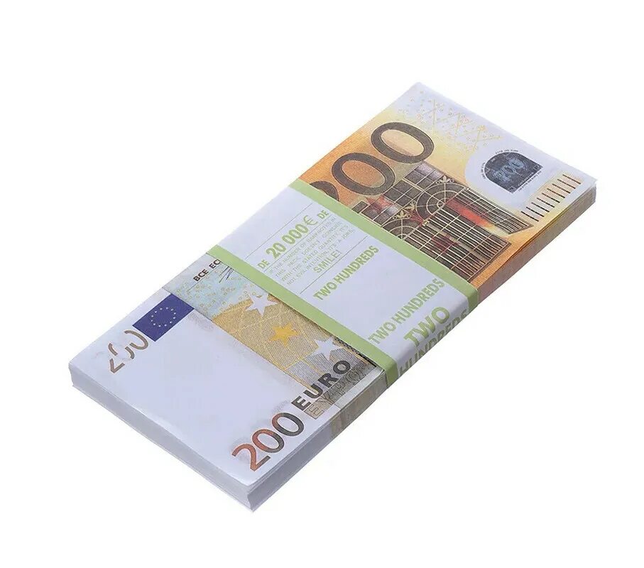 Пачка 200 рублей. Сувенирные деньги. Пачки 200 евро. Евро сувенирные деньги. Игрушечные деньги евро.