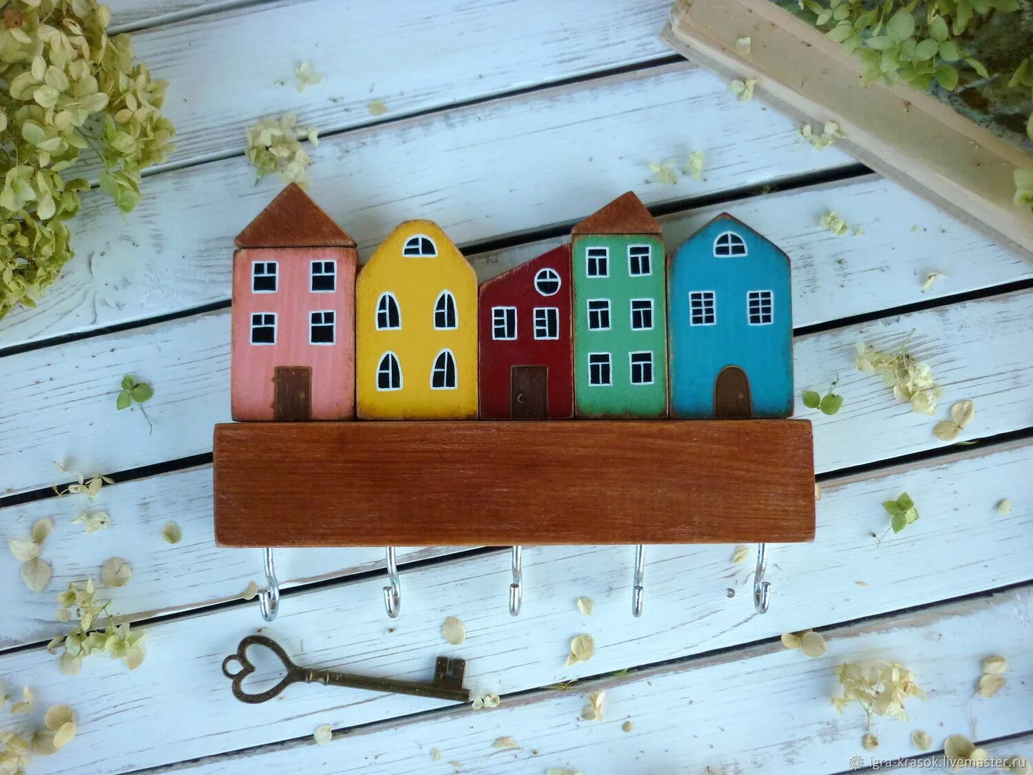 ключница настенная "кошки". панно "домик". ключница своими руками идеи. ключница. Richwood ключница.