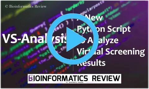 Video Tutorial: How to use vs_analysis Python script for virtual screening ...