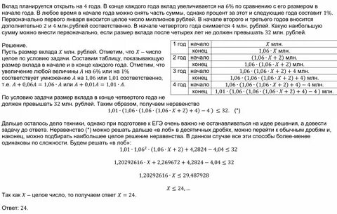 Вклад миллион