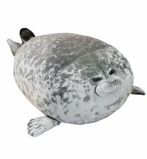 Нерпа игрушка мягкая