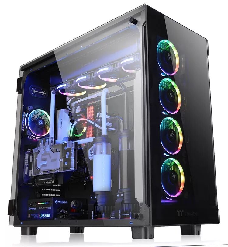 Thermaltake view 91 Tempered Glass RGB Edition. Thermaltake view 91 TG RGB CA-1i9-00f1wn-00. Корпус Thermaltake view. Thermaltake view 32 Tempered Glass RGB.