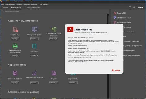 Adobe Acrobat Pro DC 2022.003.20258 (x64) RePack by KpoJIuK Multi/Ru.
