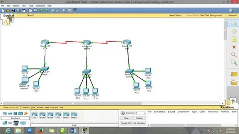 Маршрутизация cisco