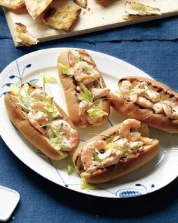 Багет с креветками