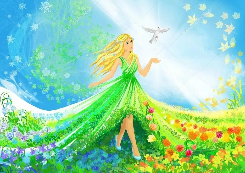 лето красное приди