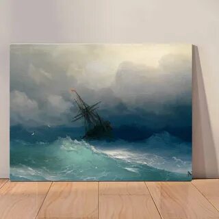Бушующее море айвазовский